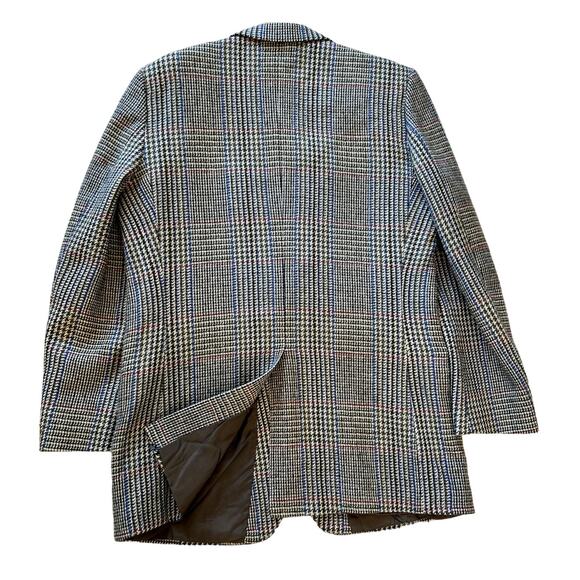 VTG SMITH'S BERMUDA Alexanders of Scotland 100% Lambswool Tweed Plaid Blazer - Picture 6 of 16